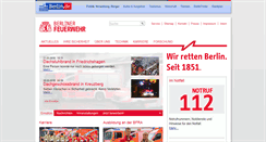 Desktop Screenshot of berliner-feuerwehr.de